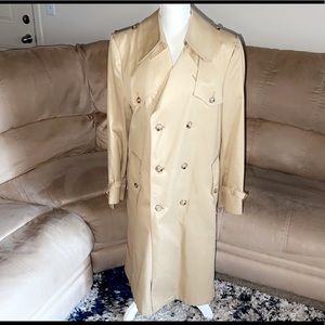 CHRISTIAN DIOR Men’s Khaki Trench Coat